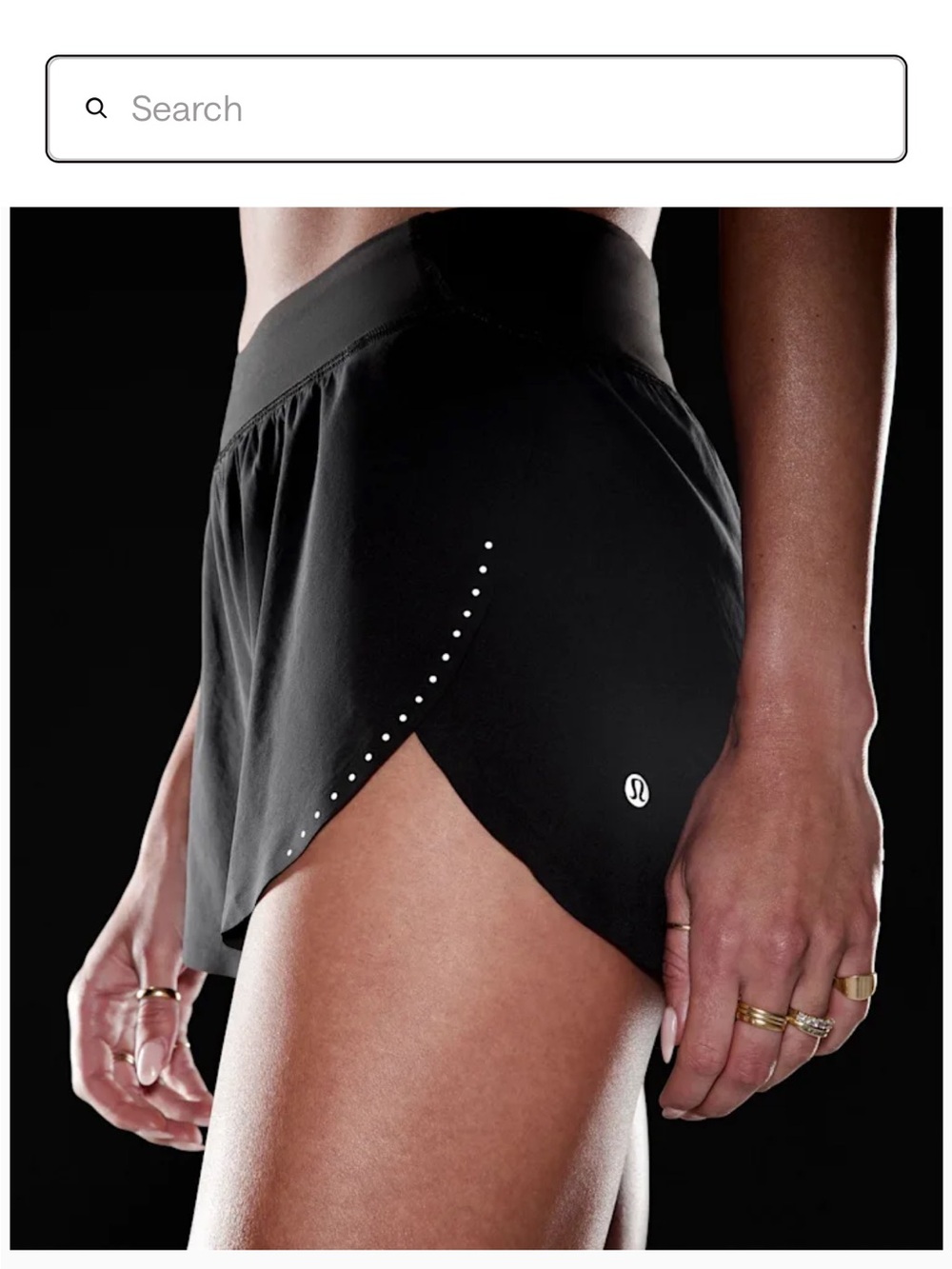 lululemon fast and free reflective high rise shorts 3 inch